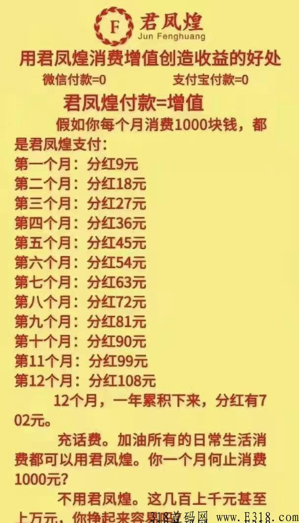 君凤煌是什么平台?项目是传销吗?